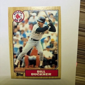 1987 Topps Tiffany GLOSSY #764 Bill Buckner Boston Red Sox - Picture 1 of 2