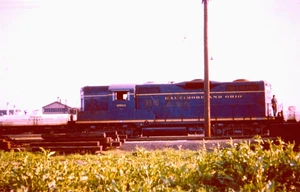 DIAPOSITIVA ORIGINAL KODACHROME BALTIMORE & OHIO RR BALDWIN AS-16 #6583 AGOSTO 1975 - Imagen 1 de 1