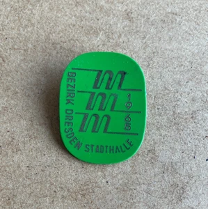 DDR Messe Meister Morgen Abzeichen Pin Anstecker MMM 1965 Dresden [4110-6] - Picture 1 of 3