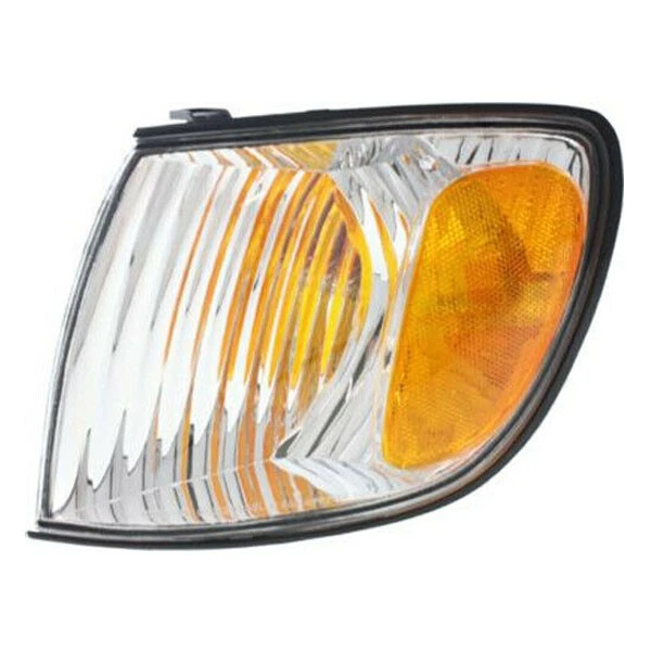Luces esquineras delanteras izquierdas ámbar y plástico transparente V para Sienna 2001-2003 Foto 1 de 4