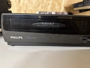 Philips lCD VHS Video Recorder Remote Programming 3 Head Ve 312 - Picture 1 of 10