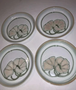 Denby Geschirr Deauville Muster Teller England Steingut 4er Set - Bild 1 von 3