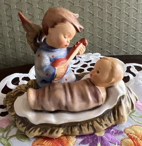 Hummel Figur Hum 24/1 "Wiegenlied" Kerzenständer TMK2 Germany 3,50 x 5,0 - Bild 1 von 12