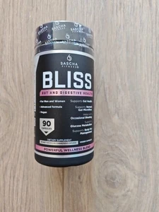 Sascha bliss gut and digestive health 90 capsules BB 08/2027 - Picture 1 of 2