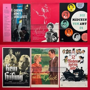 6 x DDR Progress Filmplakat A4 Format 1955 Chronik armer Liebesleute ( F23519 - Bild 1 von 2