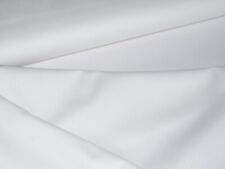 Baumwollstoff Nesselstoff Weiß 25x160cm Meterware