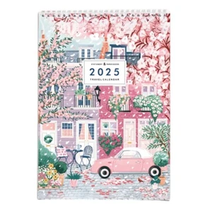 2025 Travel Checklist Calendar from 01/2025 to 12/2025 Wall Monthly Calendar - Picture 1 of 8