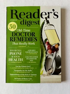 50 OLD-TIME DOCTOR REMEDIES THAT WORK October 2018 READER'S DIGEST MAGAZINE - Imagen 1 de 2