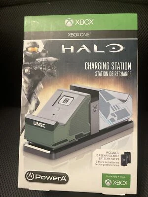 RARE PowerA Halo Dual Charging Station Sealed  Xbox One - Image 1 of 3