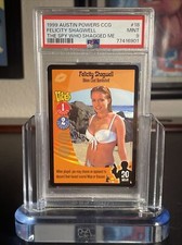 PSA 9 - 1999 Austin Powers CCG Felicity Shagwell Heather Graham Rookie Card