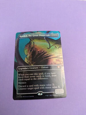 MTG: Magic The Gathering: Kozilek, the Great Distortion- Mythic- Near Mint - Image 1 of 2