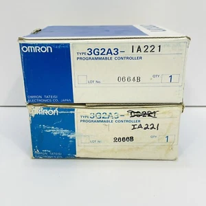 Lot of 2 Omron 3G2A3-IA1221 Programmable Controller I/O Module ~New Surplus~ - Picture 1 of 2