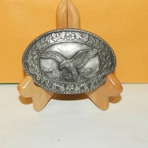 "Siskiyou Buckle Co. Inc. Oregon Flying Eagle SW2 1985 ~ 3,5"" x 2,5" - Imagen 1 de 3