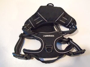 Rabbitgoo Dog Harness No-pull Adjustable Vest Training Black Size L - Picture 1 of 6