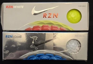 NIKERZN GOLF BALLS TWO (2) SLEEVES TOTAL, 1 RZNWHITE, 1 RZNTOUR - Picture 1 of 5