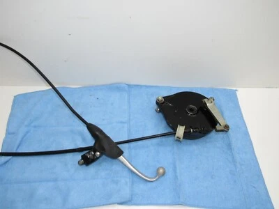 81 KAWASAKI KDX 175 KDX175 OEM PLACA DE FRENO DELANTERA PANEL DE TAMBOR PALANCA DE CUBO ¡BONITO!   Foto 1 de 4