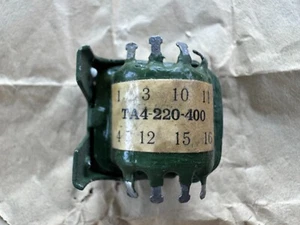Transformer TA4-220-400 Made in USSR NEW!!! lot 1pcs+ - Picture 1 of 2