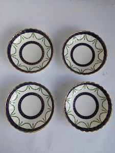 Antique Minton John Mortlock Saucers Plates - Picture 1 of 5