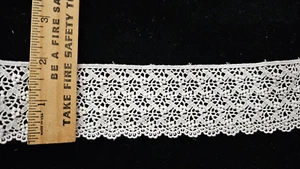 Vintage/Antique, White, Cotton  Lace, 9 Yards - Picture 1 of 1