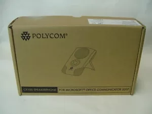 NEU - POLYCOM CX100 FREISPRECHEINRICHTUNG USB GRAU 2200-44240-001 - Bild 1 von 3