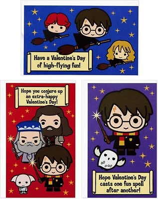 Surtido de mini tarjetas de San Valentín Hallmark Kids Harry Potter (12 tarjetas) Foto 1 de 4