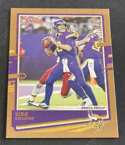 2020 Panini Donruss - Variazione Foto - Bronzo Prova Stampa - #158 - Kirk Cousins - Foto 1 di 2