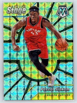 2019-20 Panini Mosaic Center Stage Prizms #22 Pascal Siakam - Image 1 of 2