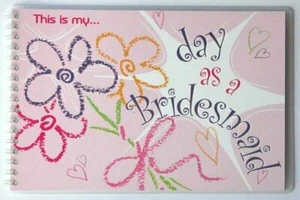2 Little Boys This Is My Day As A Bridesmaid Memory Book Young Bridesmaid Gift - Picture 1 of 1
