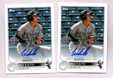 2022 Topps Pro Debut Autographs #PD63 Wes Kath x2 ZKP 151