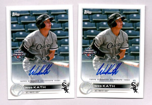 2022 Topps Pro Debut Autographs #PD63 Wes Kath x2 ZKP 151