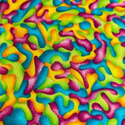 Kitty Camo Fabric Hordyszynksi for Michael Miller 28" x 43" 1/2 Yard Pc CM578 - Image 1 of 4