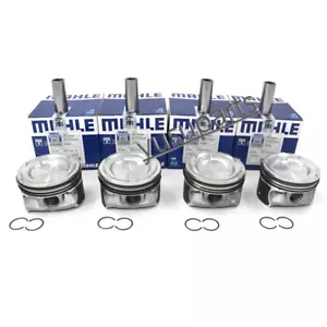 4x Mahle Pistons Rings Set Φ83mm STD For Mercedes-Benz C300 W205 2.0T M274.920 - Picture 1 of 5