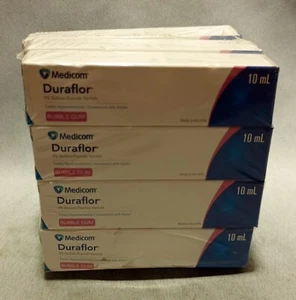 Lot Of 12 (10 ML In Each Pack) Medicom Duraflor Bubble Gum - Picture 1 of 3