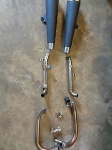 Triumph Thruxton 1200 Stock Exhaust System - Picture 1 of 7