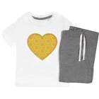 Dziecięca bielizna nocna / piżama 'Honeycomb Heart' (KP029893)