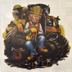 Trasferimento Camicia DTF Trump Con Istruzioni - Foto 1 di 4