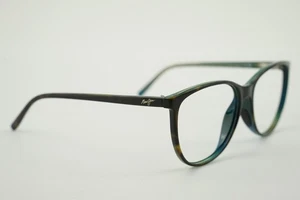 ¡Nuevo! Maui Jim MJ 723-10 57-16-135 Ocean Tortuga Marrón Azul Teal - Imagen 1 de 8