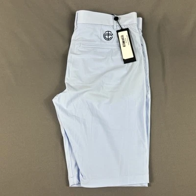 Pantalones Cortos de Golf Greyson Montauk Bolsillo Logo 32 x 10 Azul Lobo Nuevos con Etiquetas Precio de Venta sugerido por el fabricante $118 Foto 1 de 4