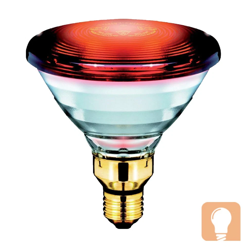 Philips InfraPhil Par38 150w E27 Infrarossi Spot Lampadine Riflettore