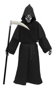 Childs Grim Reaper Death Robes Scythe Face Paint Halloween Fancy Dress Costume - Picture 1 of 3