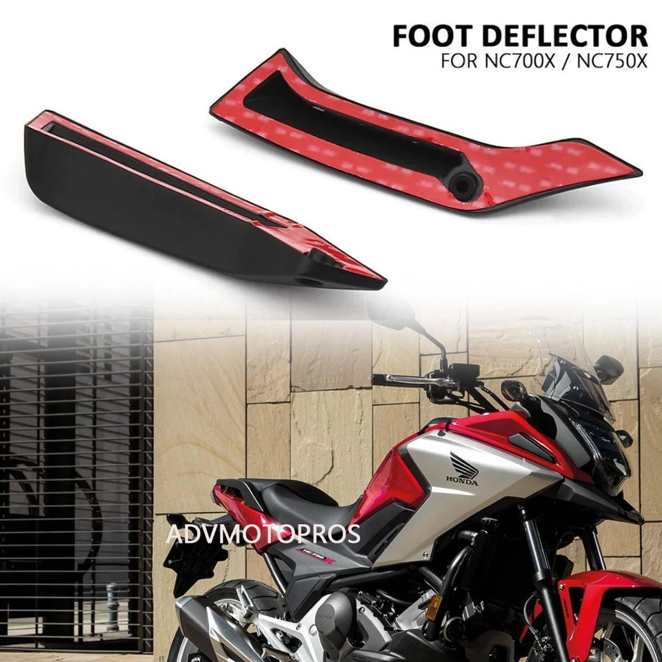 Kit deflectores de viento bajo accesorios para Honda NC700X NC750X 2012-2020 Foto 1 de 4