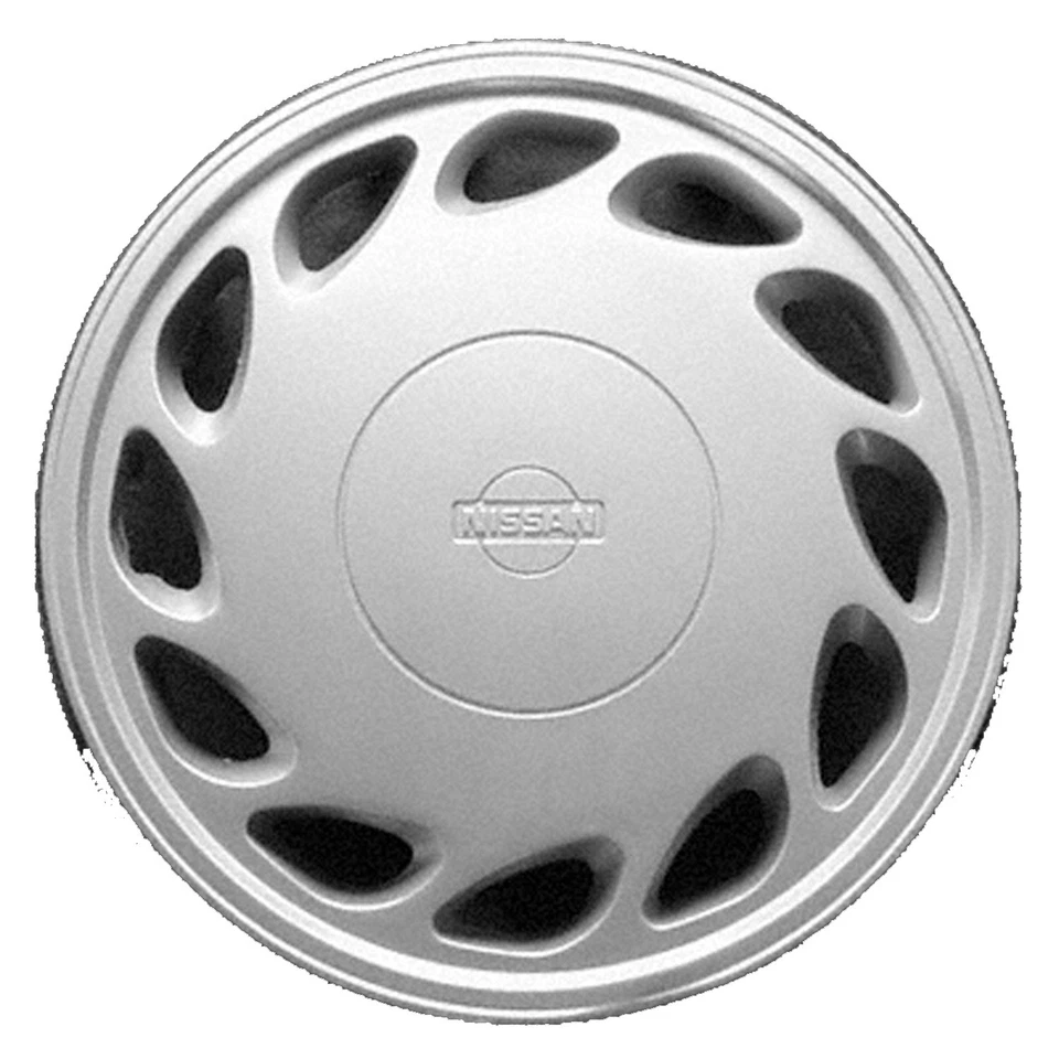 Cubierta de rueda plateada OE de 15 pulgadas para Nissan 240Sx 570-53055 1989-1994 Foto 1 de 1