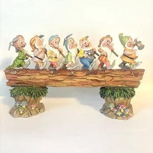 Enesco Jim Shore Disney Homeward Bound Seven Dwarfs on Log #4005434 - Picture 1 of 23