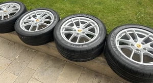 PORSCHE 981 BOXSTER CAYMAN 8+9x18 FELGEN Sommer GT3 look rim set S RAD - Bild 1 von 17