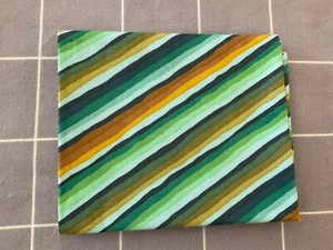 KAFFE FASSETT DIAGONAL CHEVRON STRIPE GREEN GP90 fq original issue 9 available - Picture 1 of 1