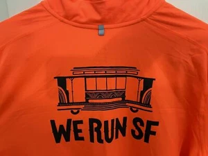 Camiseta para correr Nike 2014 San Francisco Marathon cuarto cremallera talla 2XL exclusiva para hombre - Imagen 1 de 9