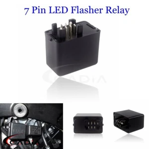 7 Pin LED Flasher Relay LED Indicators For Suzuki GSF 600 650 1200 1250 Bandit - Picture 1 of 7