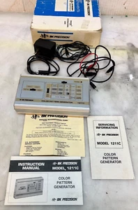 B&K 1211C COLOR PATTERN GENERATOR BK PRECISION T0314 - Picture 1 of 7