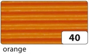 Bastel-Well-Pappe 50X70Cm 10Bg Orange - Bild 1 von 1