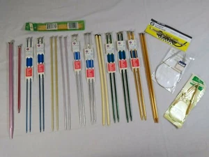 Choice Vintage Knitting Needles All Sizes 1 thru 10.5 + Bamboo, Circular, Locker - Picture 1 of 32